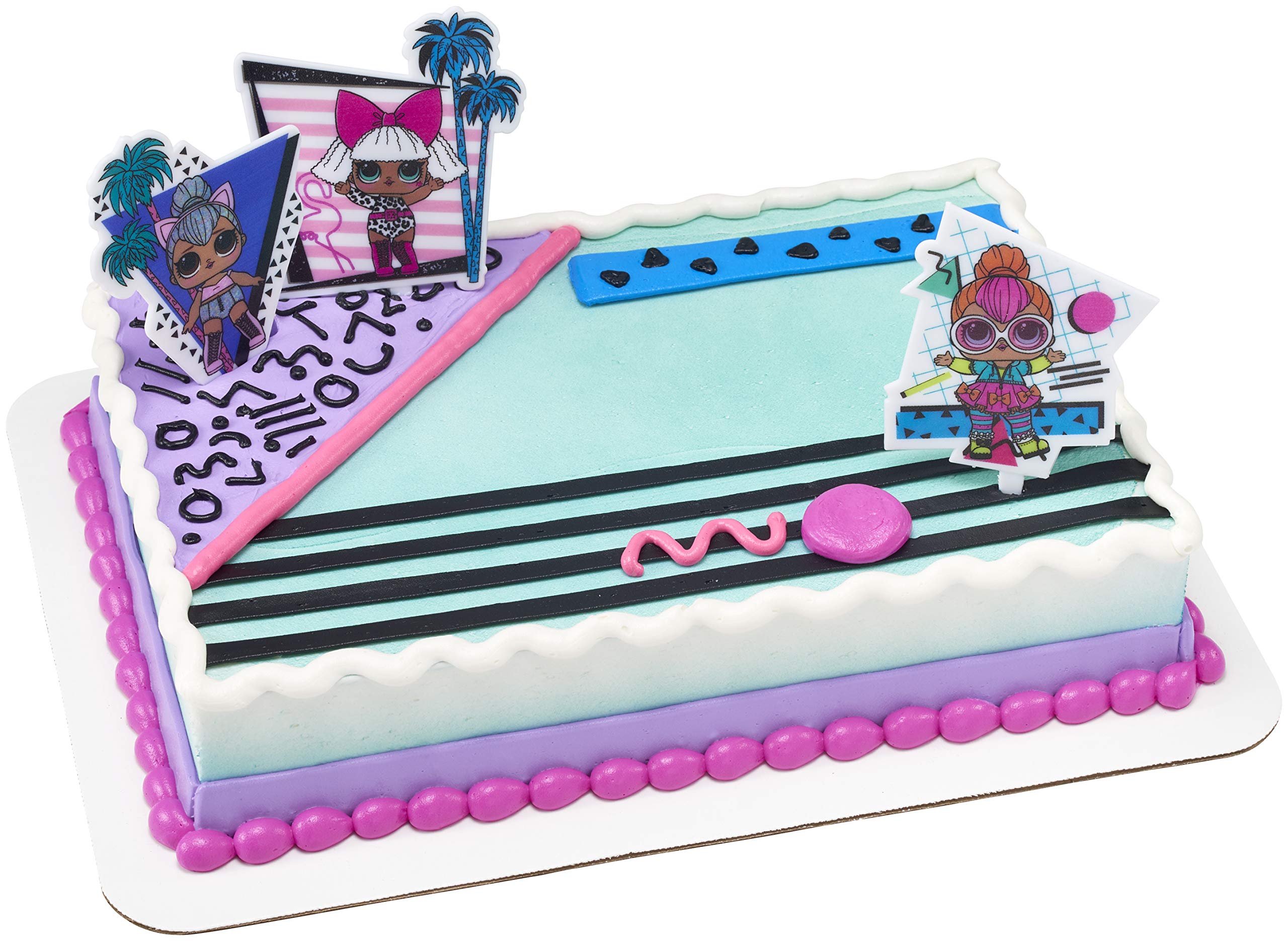 DecoPac L.O.L. Surprise! Born to Sparkle Cake Topper DecoSet® - Cake Topper - Cake Decoration - Image 7