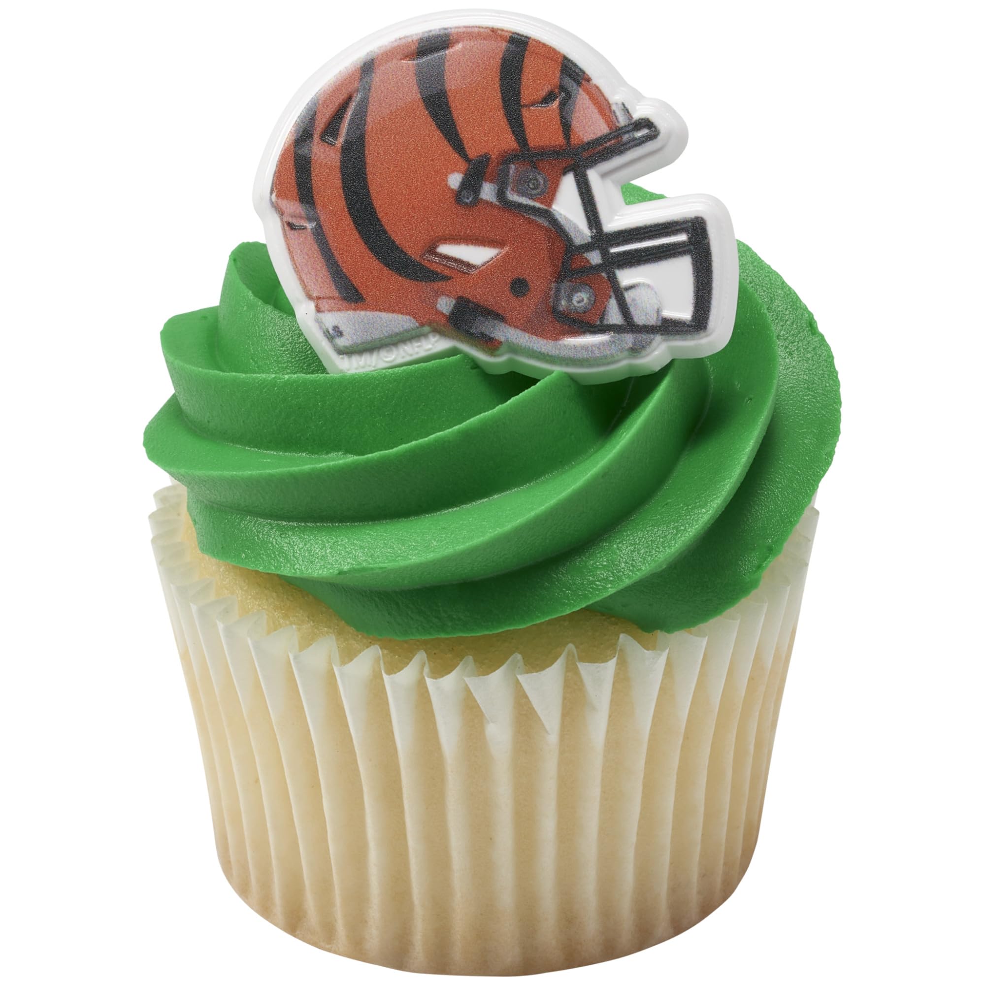 DecoPac NFL San Francisco 49ers Helmet Rings, 24 Football Cupcake Decorations, Officially Licensed, Football Rings, Food Safe Cake Toppers – 24 Pack - Image 6