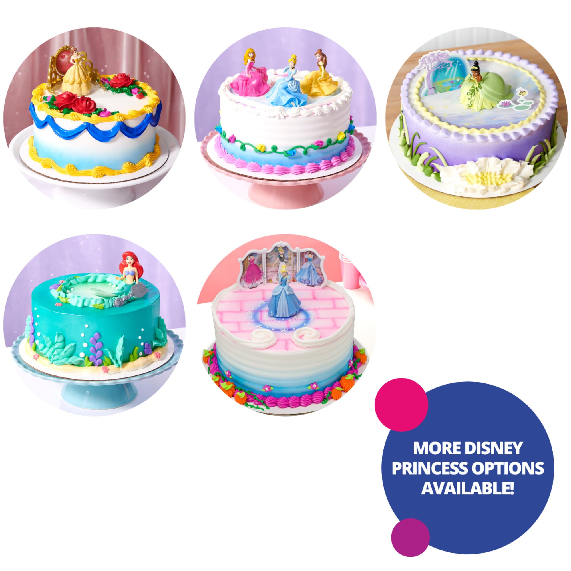 DecoSet® Disney Princess Tiana Cake Topper, 3-Piece Cake Decoration With Tiana And Frog Figurine, Water Lily Pic, And Background Scenery Pic - Image 7