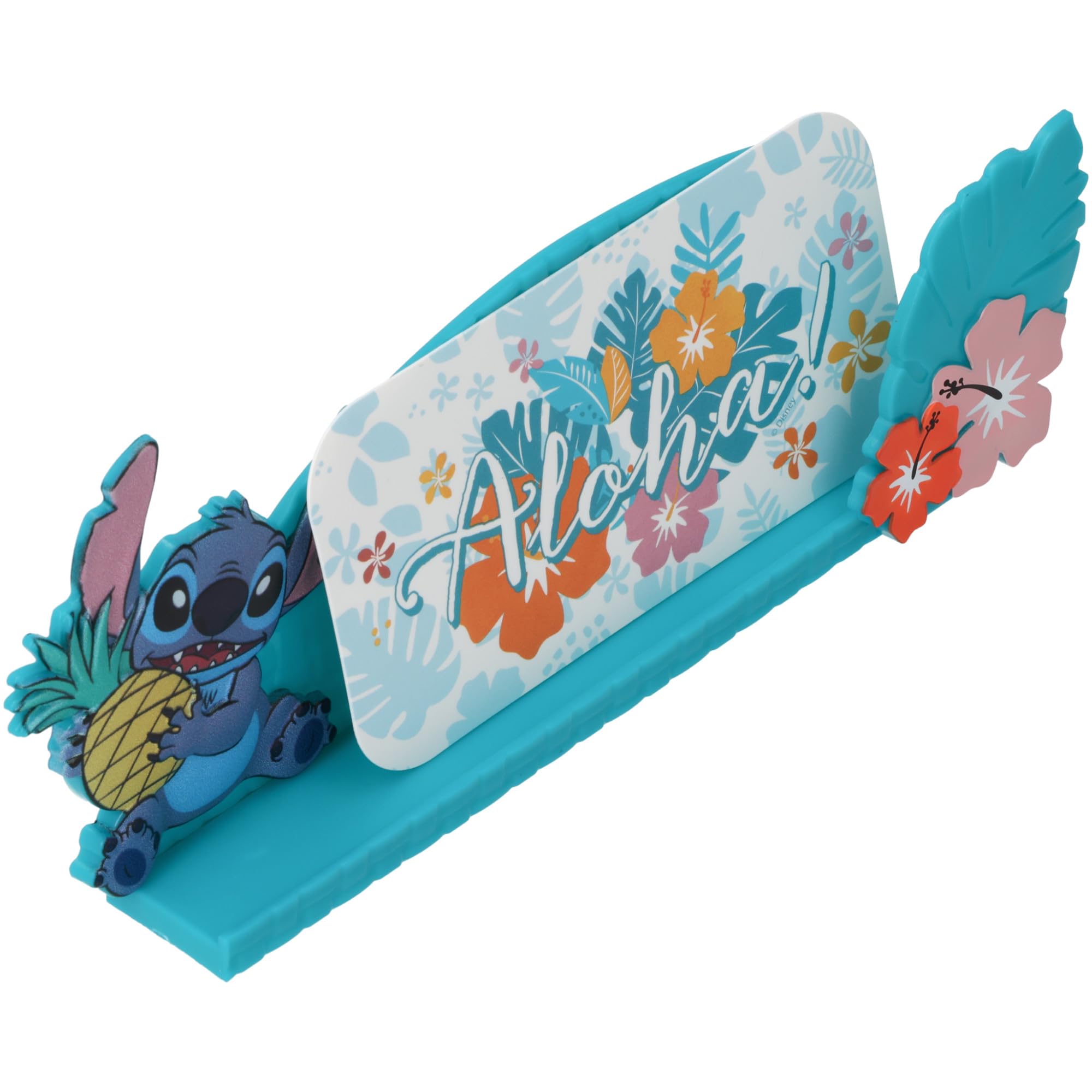 DecoSet® Disney's Stitch Aloha Cake Topper, Decoration Set with Photo Or Message Holder, Personalizable | For Birthday And Celebrations - Image 9