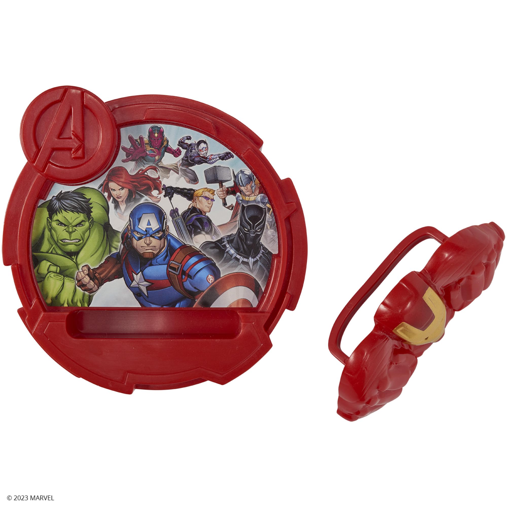 DecoSet® MARVEL Avengers Unify Cake Topper, 2-Piece Cake Decoration Featuring Iron Man, Hulk, Captain America, Black Panther, And More - Image 9