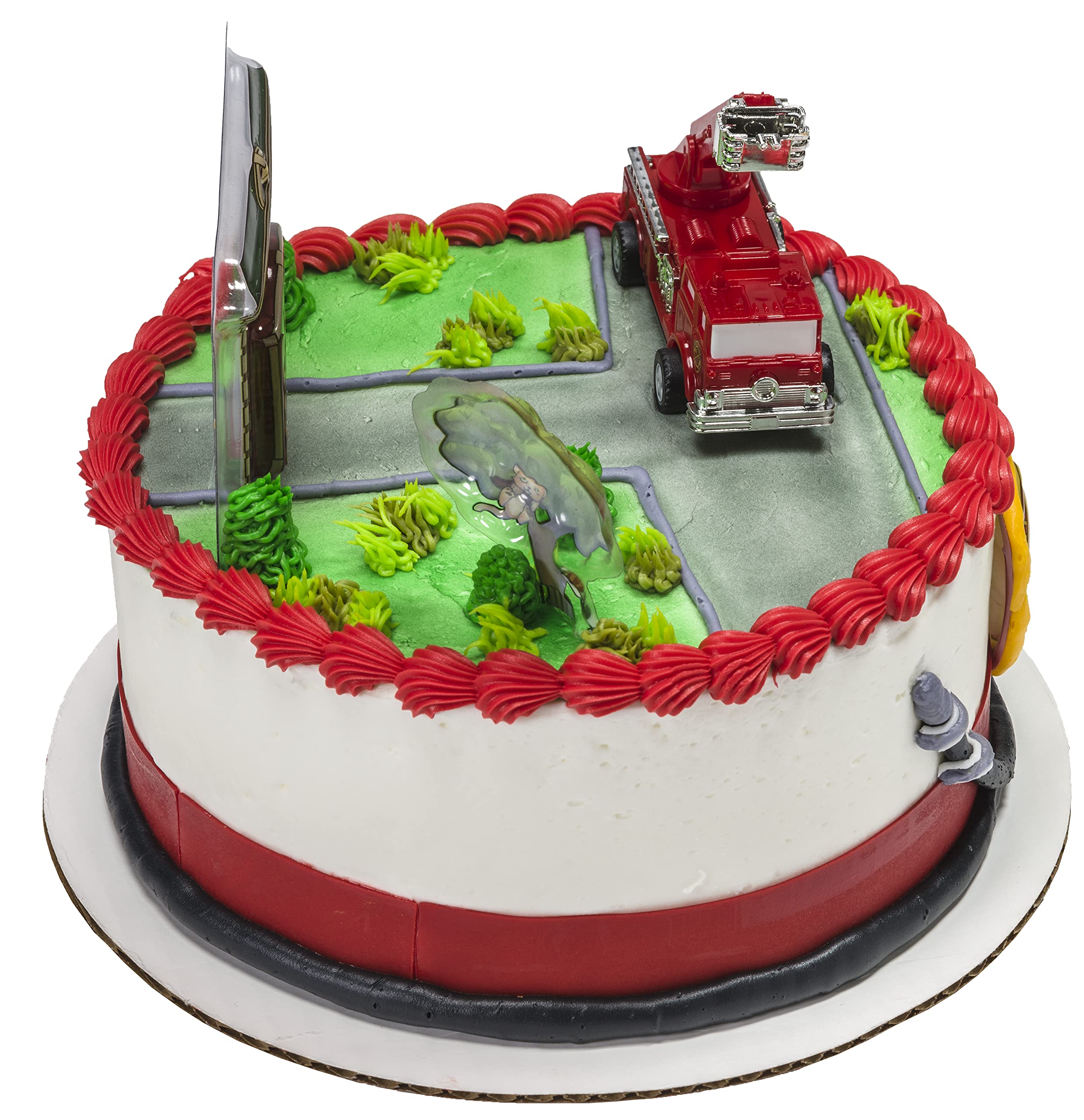 Fire Truck and Station DecoSet Cake Decoration - Image 5